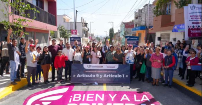 Fortalece Pepe Chedraui infraestructura vial en la colonia Constituci&oacute;n Mexicana