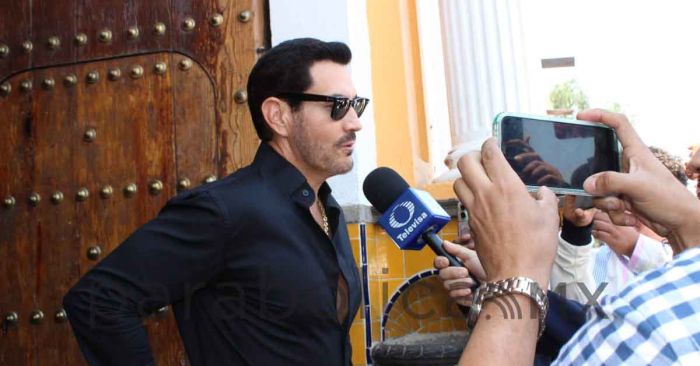Graban telenovela en San Pedro Cholula; produce José Alberto Castro