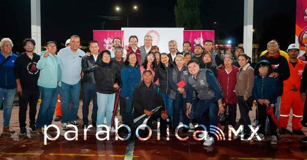 Inaugura Pepe Chedraui 354 luminarias LED en Agua Santa