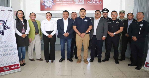 Realizan en San Pedro Cholula Mesa de Seguridad en Centro Penitenciario