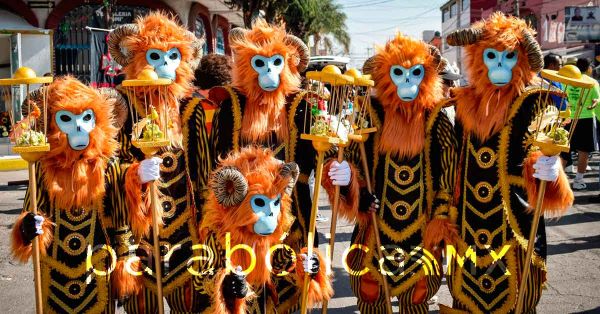 Acompa&ntilde;a Pepe Chedraui fiestas del Carnaval de San Baltazar Campeche