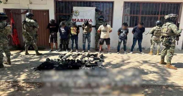 Detienen a siete personas por violencia en Coyuca de Benítez, Guerrero
