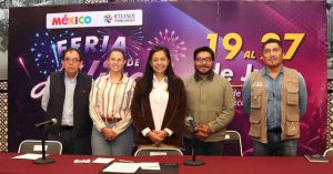 Presenta Ariadna Ayala cartelera de la Feria de Atlixco 2025