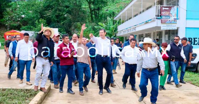 Asegura Armenta que la Universidad Rosario Castellanos detonará el desarrollo en Eloxochitlán