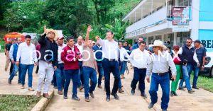 Asegura Armenta que la Universidad Rosario Castellanos detonará el desarrollo en Eloxochitlán
