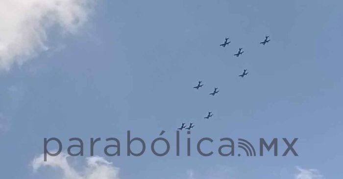 Alistan participación de la Fuerza Aérea Mexicana en 5 de mayo