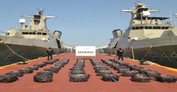 Asegura Marina 4.2 toneladas de cocaína en Guerrero