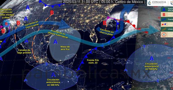 Prevé SMN tolvaneras en el Norte y Noroeste de México