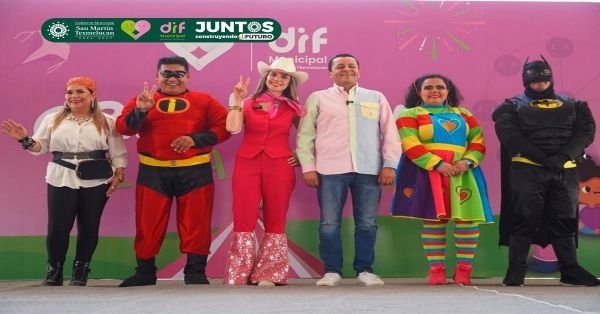 Realizan la Gran Feria del Día del Niño del DIF de Texmelucan