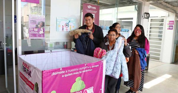 Llama DIF Puebla capital a sumarse a campaña de donación de chamarras