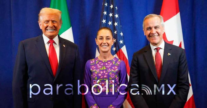 Destaca Sheinbaum excelente reunión con Trump y Carney