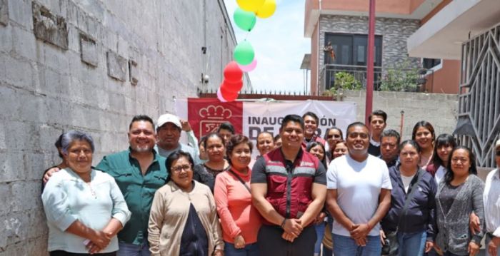 Realiza Omar Muñoz jornada integral de trabajo en Cuautlancingo