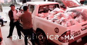 Envía DIF apoyos a familias afectadas en municipio de Jopala