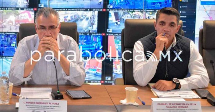 Encabeza Franco Rodríguez la décima Mesa de Seguridad Municipal