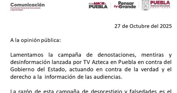 Exhiben campaña de TV para obtener contratos onerosos