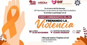 Realizan actividades por la igualdad y respeto en San Pedro Cholula