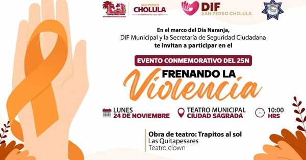 Realizan actividades por la igualdad y respeto en San Pedro Cholula