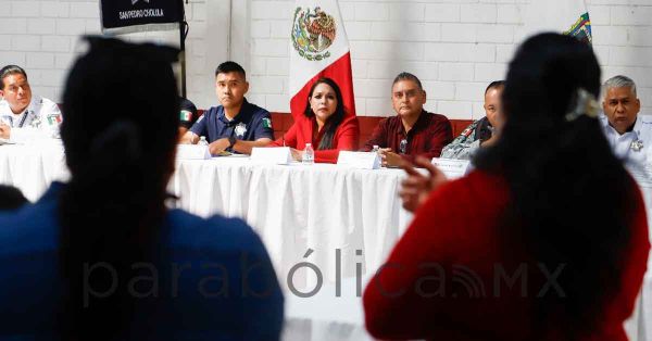 Encabeza Tonantzin Fernández estrategia de Seguridad con participación de los tres niveles de gobierno