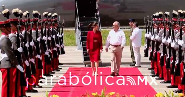 Inicia Sheinbaum gira expr&eacute;s en Guatemala