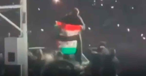 Aparece bandera de Palestina en el medio tiempo del Super Bowl LIX