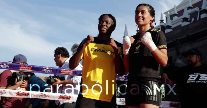 Realiza &quot;Bonita&quot; Sánchez entrenamiento público