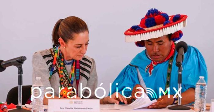 Restituye Sheinbaum más de 5 mil hectáreas a la comunidad Wixárika en Nayarit