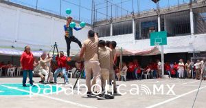 Celebran el día de la niña y el niño en el Cereso de San Pedro Cholula