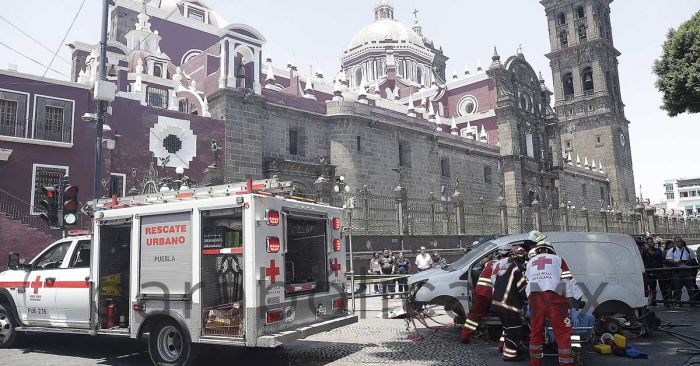 Participaron 9 mil 500 trabajadores del Ayuntamiento de Puebla en 2do Simulacro Nacional