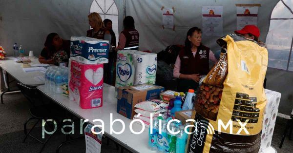 Recibe Gobierno CDMX 230 toneladas de v&iacute;veres para zonas afectadas