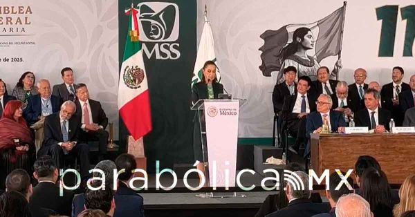 Vive IMSS reposicionamiento con la 4T: Claudia Sheinbaum