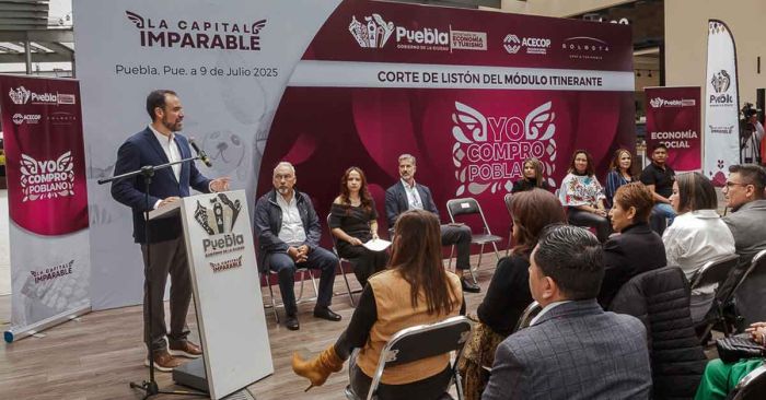 Abren M&oacute;dulo Itinerante &ldquo;Yo Compro Poblano" en centros comerciales