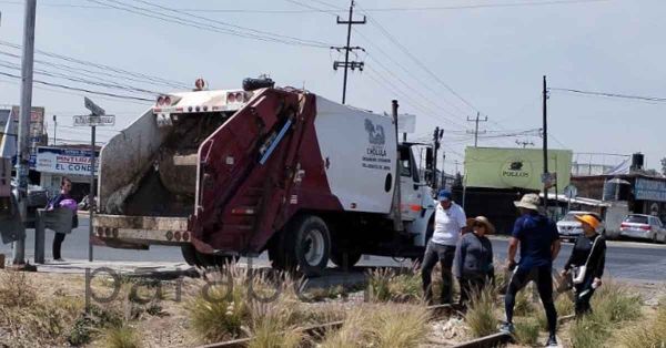 Operará servicio de limpia con normalidad en Cholula