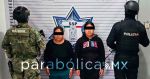 Caen dos presuntas integrantes del grupo delictivo &ldquo;Los Carriles" en Texmelucan