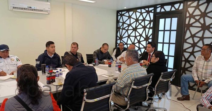 Se instala en Cuautlancingo "Mesa de trabajo de seguridad" con San Pedro Cholula
