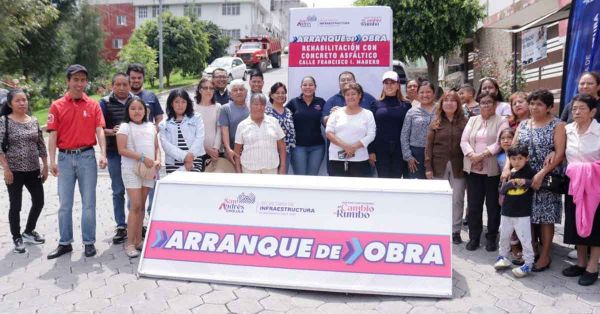 Inicia Lupita Cuautle pavimentaci&oacute;n en colonia Concepci&oacute;n Guadalupe