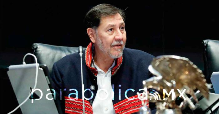 Clausura Fernández Noroña Periodo de Sesiones Extraordinarias del Senado