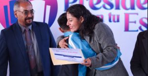 Impulsa Lupita Cuautle a estudiantes sobresalientes en la d&eacute;cima edici&oacute;n del programa escolar