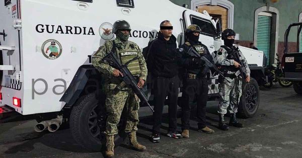 Detienen a reclutador de personas en campos de adiestramiento