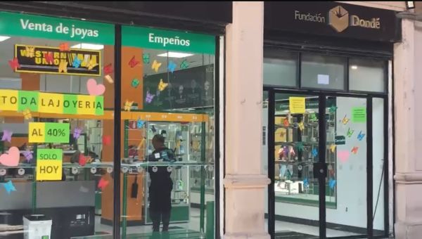 Atracan Casa de Empe&ntilde;o en pleno Centro Hist&oacute;rico de Puebla