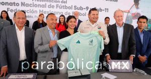 Recibirá Puebla el campeonato de fútbol infantil más importante del país: Armenta