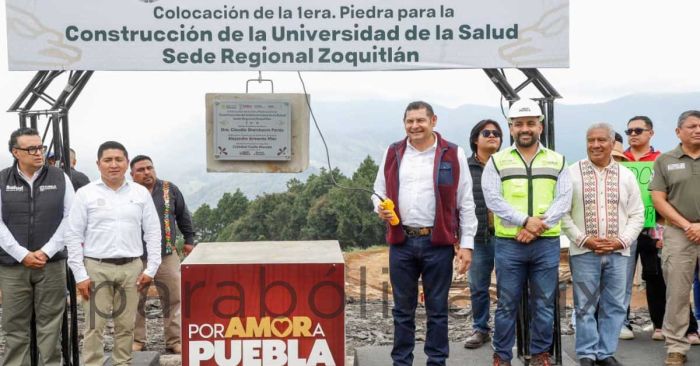 Arranca Armenta construcción de la Universidad de la Salud en la Sierra Negra