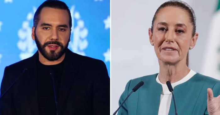 Pregunta Bukele a Grock sobre presidente más popular; responde que es Sheinbaum