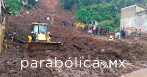 Supervisa Armenta avances en los trabajos de limpieza en Huauchinango