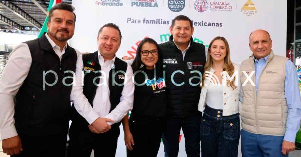 Se impulsan en Puebla productos poblanos, destaca Armenta en la mañanera de Sheinbaum