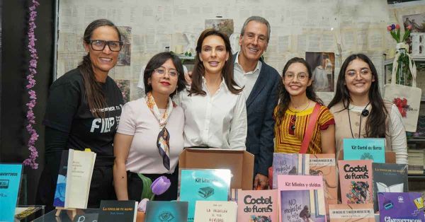 Recorren Pepe Chedraui y MariElise Budib la Feria Internacional del Libro Puebla