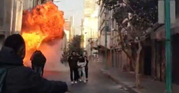 Controlan explosi&oacute;n en edificio del Centro de CDMX tras sismo