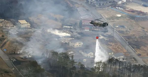 Ocurre en Japón el peor incendio forestal en 50 años