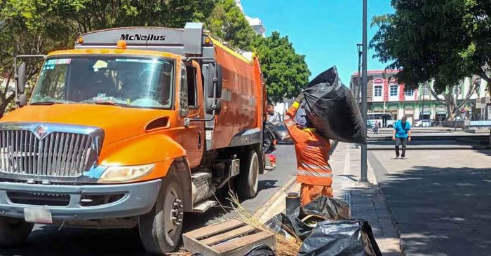 Operará recolección de basura con normalidad