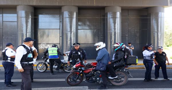 Realizan Operativo Roma en el bulevar Forjadores