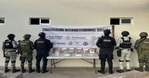 Decomisan armas, drogas y dinero en el penal de Culiacán, Sinaloa